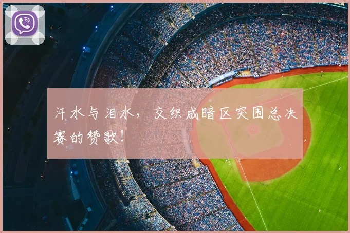 汗水与泪水，交织成暗区突围总决赛的赞歌！